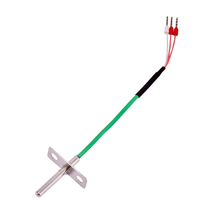 Temperature Sensor With Mounting Flange